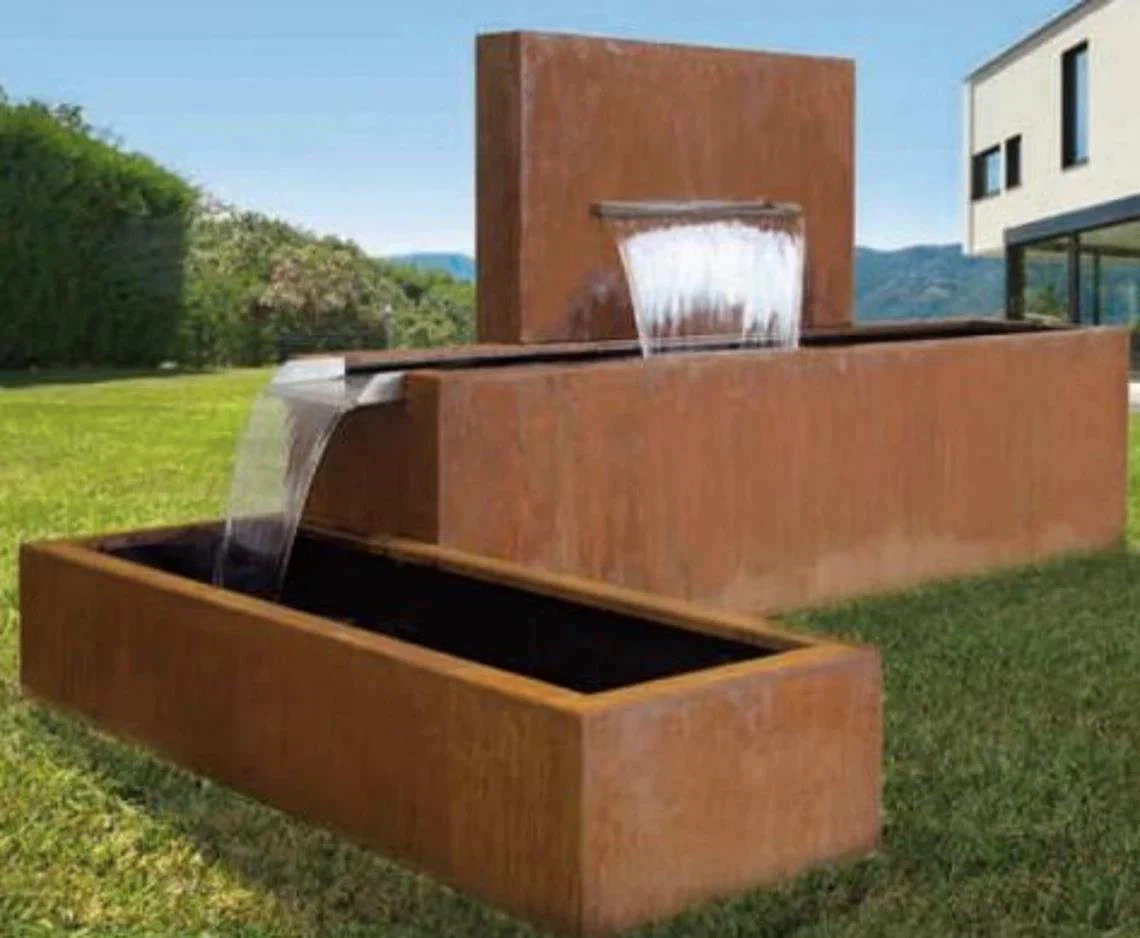 fountain corten
