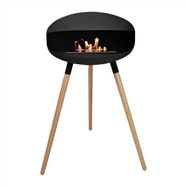 Free Standing Bio Ethanol Cocoon Fireplace