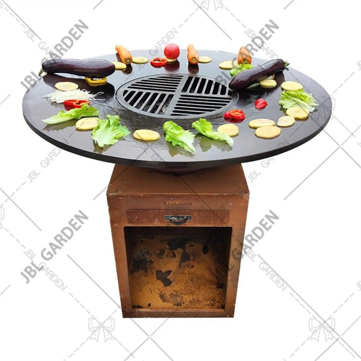 Griglia per barbecue a carbone da campeggio