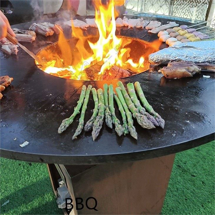 Corten Steel Round Fire Pit