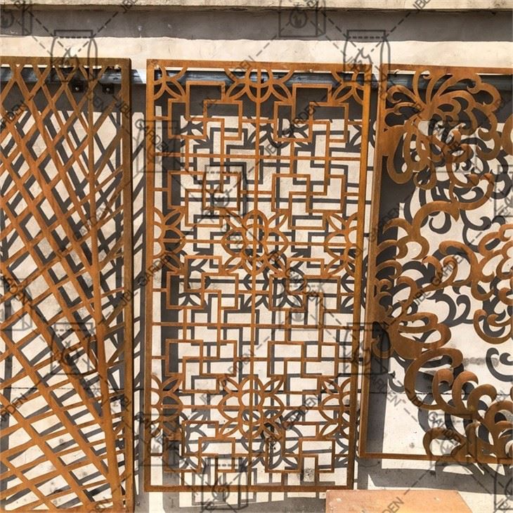 Flower Metal Art Screen