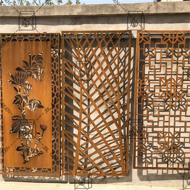 Laser Cut Steel Decorative Metal Screen