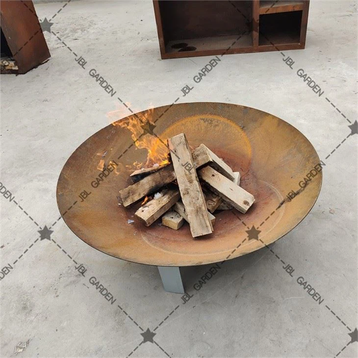 Metal Fire Bowl Outdoor Cauldron