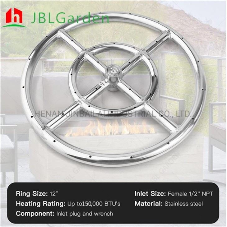 Outdoor Fire Pit Burner Kit