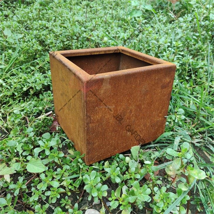 Letto da giardino rialzato in metallo zincato