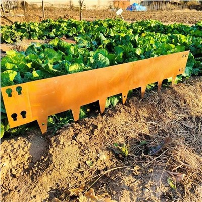 Bordatura classica in acciaio corten flessibile