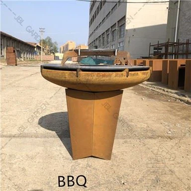 Anello di fuoco in corten