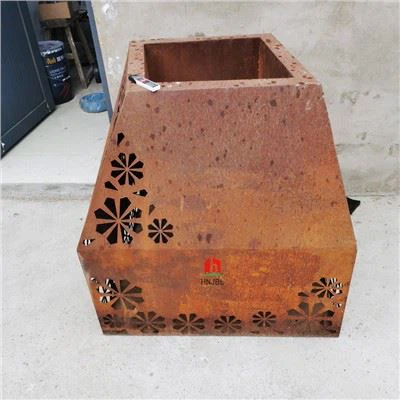Fioriere da interno/esterno in acciaio corten