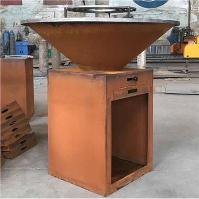 Pozzo Del Fuoco Con Griglia Per Barbecue