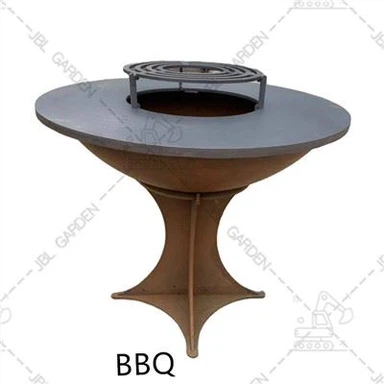 Griglia inox per braciere