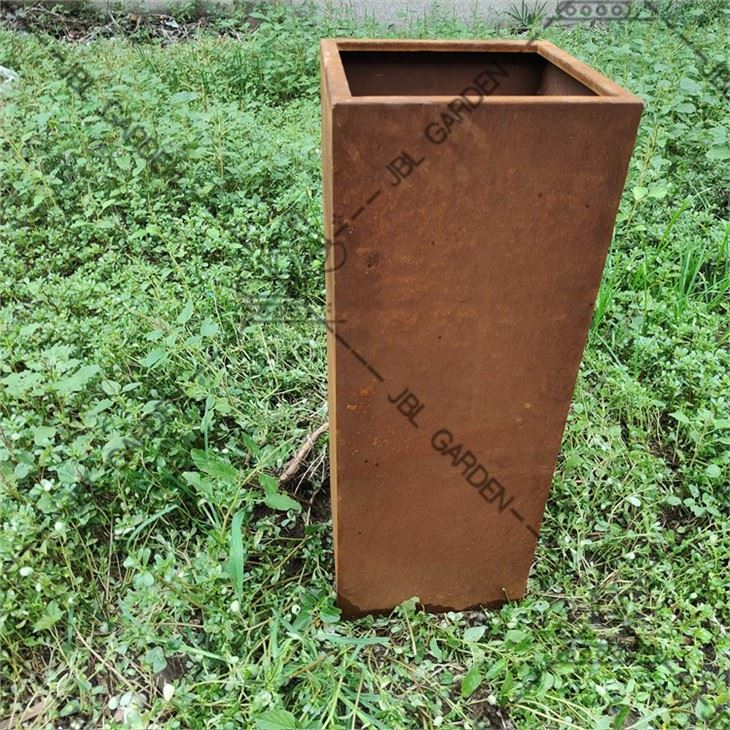 Tall Brown Planters