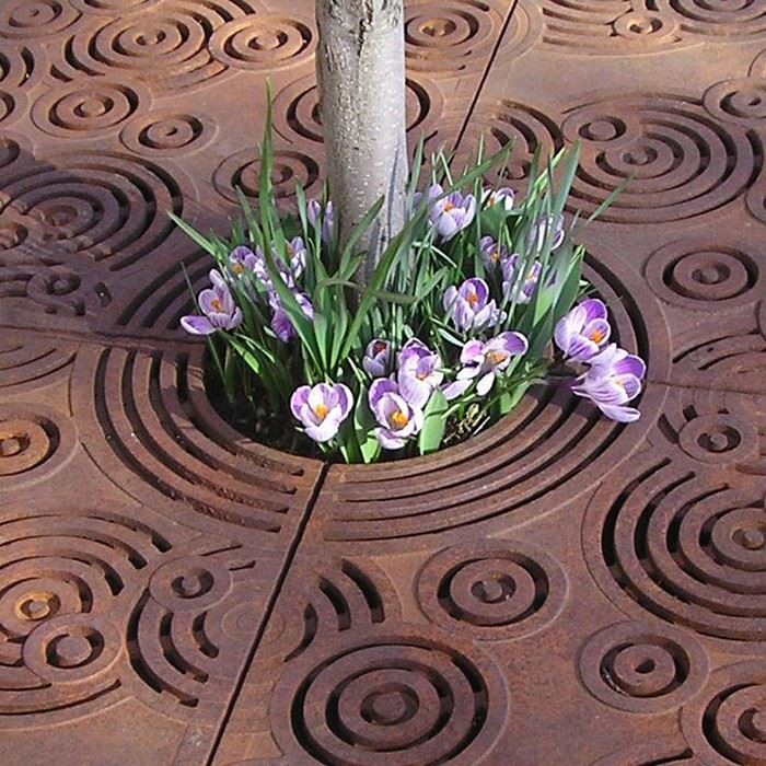 Architectural Corten Steel Tree Grate price