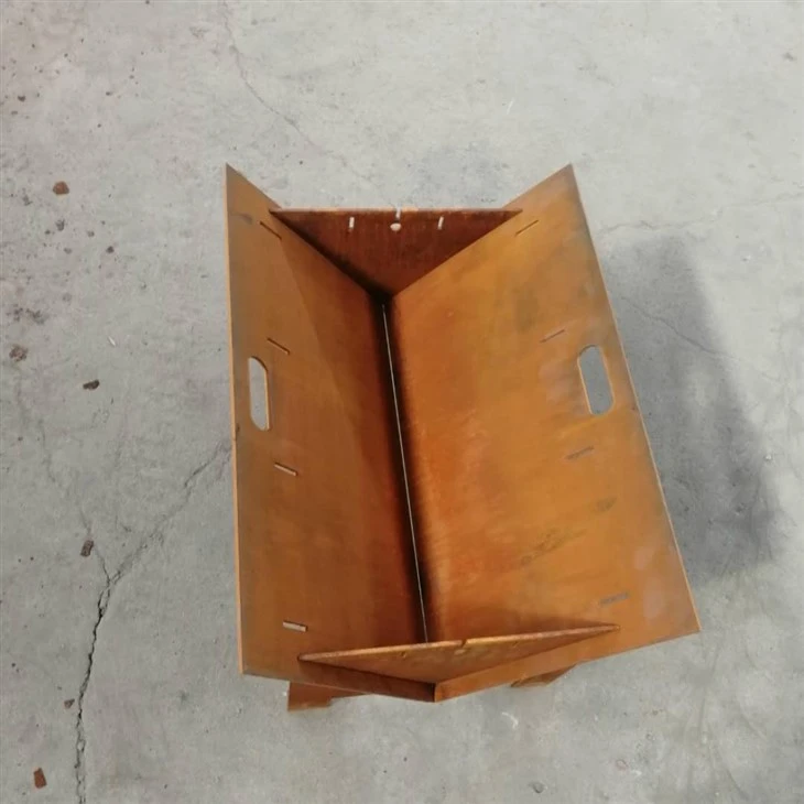 Heavy-duty Corten Steel Fire Pit