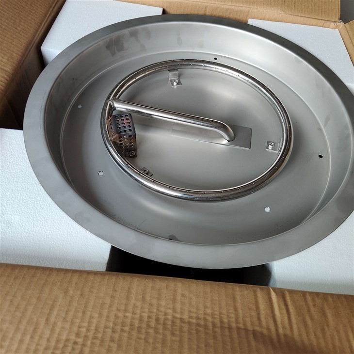 Round Gas Firepit Burner