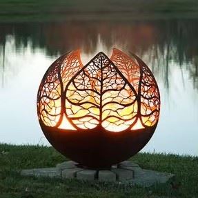 Rusty Fire Pits Bowl