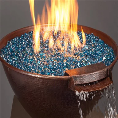 Braciere a gas da esterno con acqua propanata