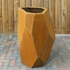 Steel Plant Pots For Garden Decorative suppliers