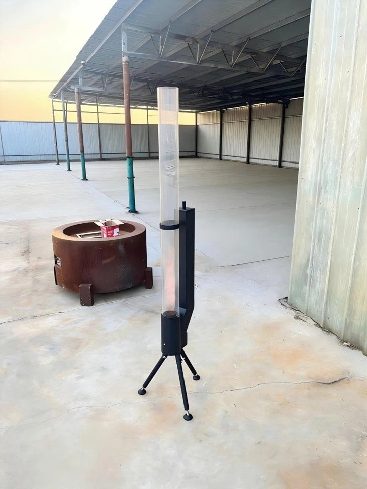 Wood Pellet Fired Heater With Glass Flame Tube best